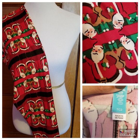 LuLaRoe Pants - Christmas Leggings new